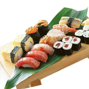 ชุดซองซี่สำหรับตกแต่งจานซูชิแบบสุญญากาศสีเขียวใบไผ่ธรรมชาติย่อยสลายได้ตามธรรมชาติ - Product Image 5