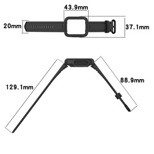 Nueva Correa de Repuesto de Silicona para Reloj Inteligente, Compatible con <span class=keywords><strong>Mi</strong></span> <span class=keywords><strong>Watch</strong></span> <span class=keywords><strong>Lite</strong></span> 2 Lite2 Redmi Watch2 <span class=keywords><strong>Lite</strong></span> - Product Image 3