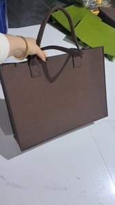 กระเป๋าผ้าสักหลาดสีส้มเป็นมิตรต่อสิ่งแวดล้อมออกแบบได้ตามต้องการ - Product Image 6