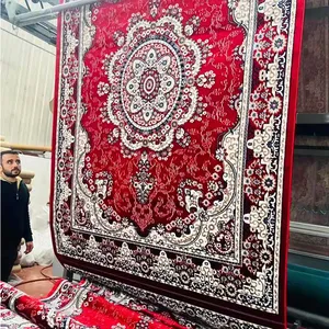 Custom Manufactures Traditional Blanket Printed Large Size Living Room Ramadan Prayer Mat Large Size Rug and Carpet