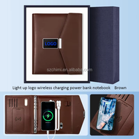 Dernier carnet de notes A5 intelligent en cuir PU avec IA, couverture rigide et élastique personnalisé, idéal pour la prise de notes de conférence