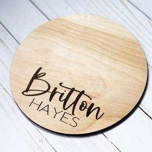 Plaque en bois double couche personnalisable, style classique, artisanat UIONEN, bricolage 0364, cadeau commémoratif, pièce unique - Product Image 5