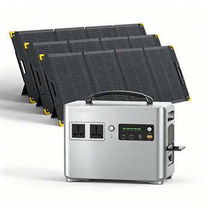 Centrale Électrique Portable à Vendre : Générateur Solaire 1200W 2000W 3600W avec Sorties AC et USB, Batterie Portable - Product Image 3