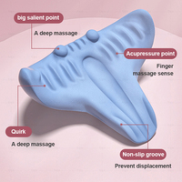 2023 meilleure vente oreiller de Massage chiropratique pour soulager la douleur musculaire Tension dispositif de Traction cervicale cou et épaule relaxant