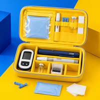 Étui rigide de transport OEM ODM personnalisé en EVA pour stylo injecteur d'échantillons avec insert en mousse et logo personnalisé