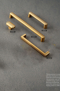 ELLECASA Aosta Series Hanfeng <strong>Style</strong> Zinc Alloy Cabinet Handles <strong>Drawer</strong> Pulls Modern Design for Bedroom Hotel Dresser Easy - Product Image 3