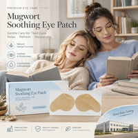 Koyo Mata Herbal Mugwort Sejuk 30 Sachet/Kotak Label Pribadi OEM ODM Lembut Nyaman Menyegarkan Alami Bernapas