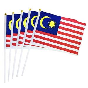 Gahumi Celebración Campaña Mano Onda Banderas <span class=keywords><strong>Coche</strong></span> Banderas Elección Bandera de Malasia personalizada - Product Image 3