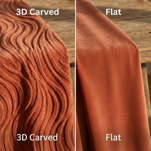 Ensemble de literie de luxe en velours de lait 3D gaufré, 6 pièces, épais et moelleux, taille King, comprenant couette et couvre-lit - Product Image 3