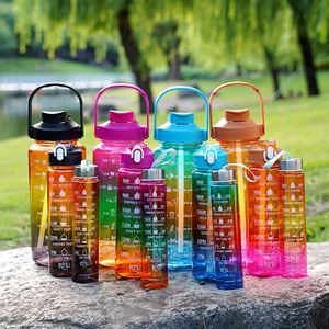 ขวดน้ำพลาสติก BPA ใช้ซ้ำได้ขวดน้ำสร้างโลโก้ได้ตามต้องการ - Product Image 3
