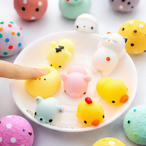 Juguete de Peluche de Animales Adorables, Pelota Antiestrés, Material Suave de PU, Juguetes para Aliviar el Estrés para Niños de 2 a 4 Años - Product Image 3