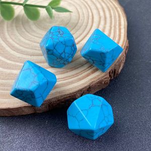 HZ cristal polyédrique jaune pastèque Quartz dés ensemble personnalisé <span class=keywords><strong>des</strong></span> <span class=keywords><strong>anneaux</strong></span> <span class=keywords><strong>seigneur</strong></span> mdn jeu dés à Angle droit bord résine solide dés - Product Image 2