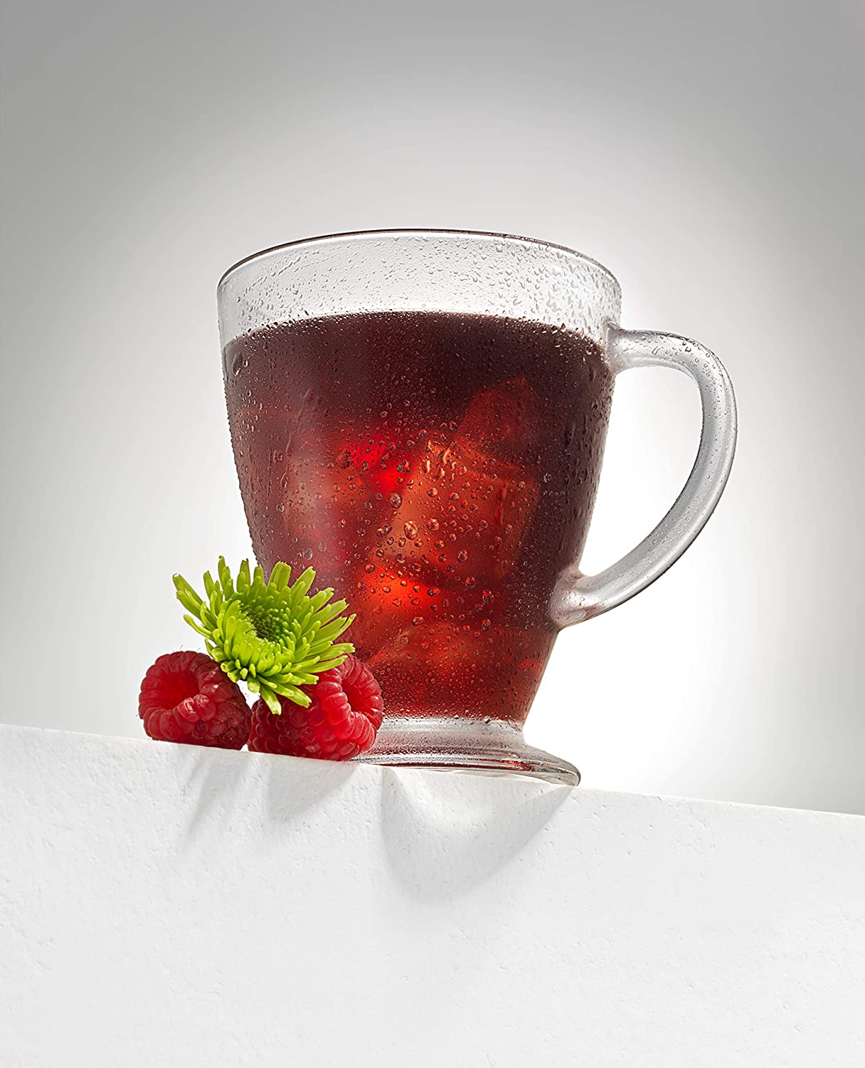 Declan Coffee Mug Glass Coffee Mugs Clear Glass Coffee Cups 16 Oz with Handles for Hot Beverages