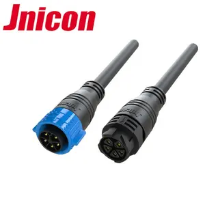 M25 serie LED IP67 5 pin outdoor kabel wasserdichten stecker