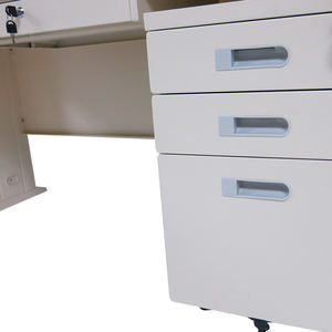 Escritorio Moderno en Forma de L, Muebles de Oficina, Escritorio de Acero Metálico para Uso en Oficina - Product Image 4