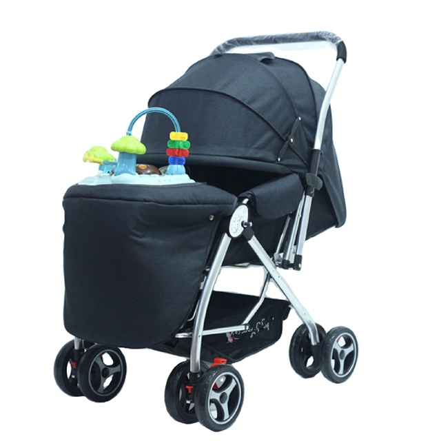 Multifunctional Travel Portable Luxury Baby Stroller with Detachable Music Disc Toy