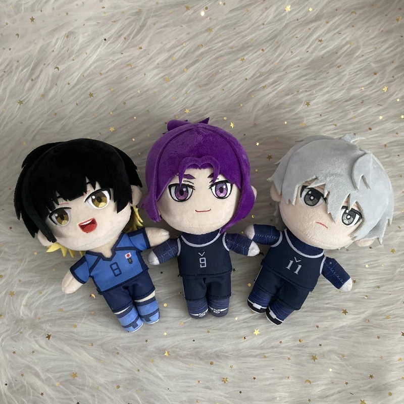 Muñeco de peluche con cierre azul de Anime, Mini Seishiro Nagi Isagi Yoichi Chigiri Bachira Meguru, llavero colgante de juguete para regalo | en línea Muñeco de peluche con cierre azul de Anime, Mini Seishiro Nagi Isagi Yoichi Chigiri Bachira Meguru, llavero colgante de juguete para regalo | en línea