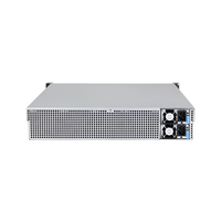 Châssis de serveur avec alimentation électrique prenant en charge six disques amovibles à chaud de 2,5 pouces montés à l'avant, carte mère E-ATX