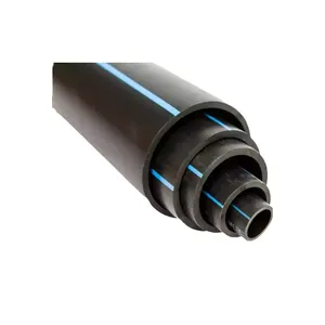 40mm PE 블랙 플라스틱 물 튜브 농업 관개 용 공장 가격 PE 파이프