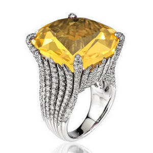 Anillo de compromiso Q709 para mujer, de plata de ley 925 con rubí, corte princesa, engaste geométrico pavé - Product Image 3