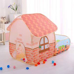 Tente de jeu pliable pour bébé, imperméable, thème jardin, pour l'intérieur et l'extérieur, avec fosse à balles - Product Image 1