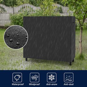 Housse de <span class=keywords><strong>bois</strong></span> de <span class=keywords><strong>chauffage</strong></span> pour patio extérieur robuste Housse de protection en tissu imperméable et anti-poussière et cadre en <span class=keywords><strong>bois</strong></span> de polyester - Product Image 5