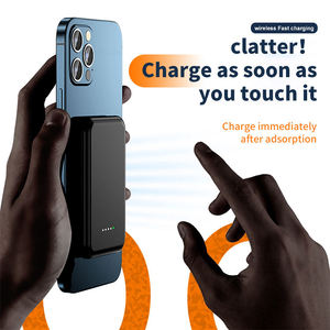 Chargeur sans fil magnétique portable mini très vendu, chargeur rapide 5000 mAh, Powerbank <span class=keywords><strong>pour</strong></span> <span class=keywords><strong>iPhone</strong></span> Samsung - Product Image 3