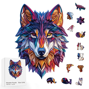 2025 <strong>Jigsaw</strong> <strong>Puzzle</strong> Wooden <strong>Puzzles</strong> Colorful Wooden <strong>Puzzle</strong> Beautiful Animal <strong>3d</strong> Wooden for Adults - Product Image 1