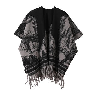 Châle carré à pompons <span class=keywords><strong>de</strong></span> couleur unie <span class=keywords><strong>de</strong></span> style coréen, écharpe chaude en modal pour femme, couverture <span class=keywords><strong>de</strong></span> climatisation à double usage, épaissie - Product Image 2