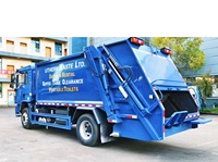 Camion compacteur de déchets diesel SHACMAN 12 m³ pour une gestion efficace des déchets, camion compacteur de déchets d'origine usine