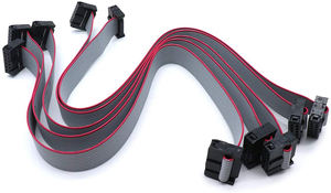 Cabo de fita plana de soquete 2.54mm, 10pin, 20pin, 40in fêmea a fêmea, fio idc - Product Image 4