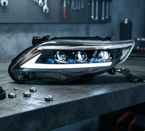 New Style 12V <b>LED</b> <b>Headlight</b> with DRL for Toyota Corolla 2011-2013 - Product Image 1