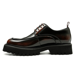 Zapatos de Cuero para Hombre, Impermeables, Transpirables, Elegantes, Formales, Casuales, de Talla Grande, con Aumento de Altura - Product Image 6