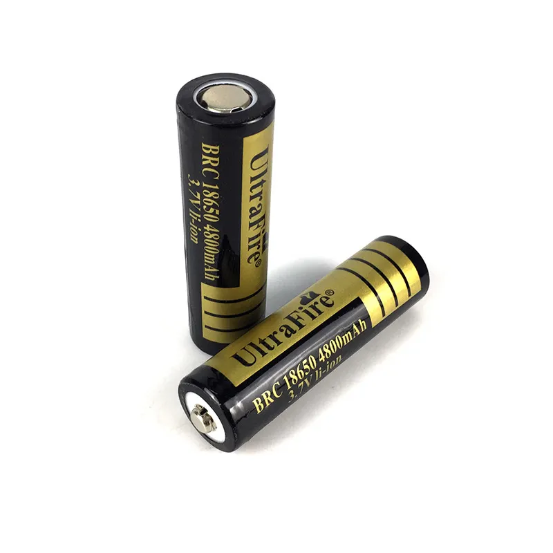 New Ultra Fire Battery 18650 4800mAh 3.7 v lithium battery 18650 for Flashlight