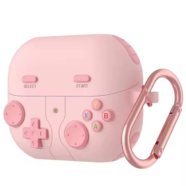 Silicone Earphone Protective Case for Airpods 4 Retro Game Console Style Silicone Protective Cases Earphone Cover  for Airpods 4
