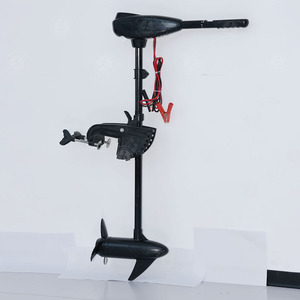 12V24V電動スラスター船外モータープロペラマリンプロペラハンギング小ねじスラスター28lbs-88lbsブラシレス機 - Product Image 1