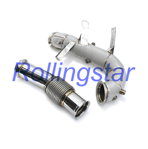 Auto Parts Exhaust Downpipe for Mercedes-Benz <strong>A45</strong> CLA45 National 6 2.0T Downpipe Exhaust System with Heat Shield ExhaustDownpipe - Product Image 2