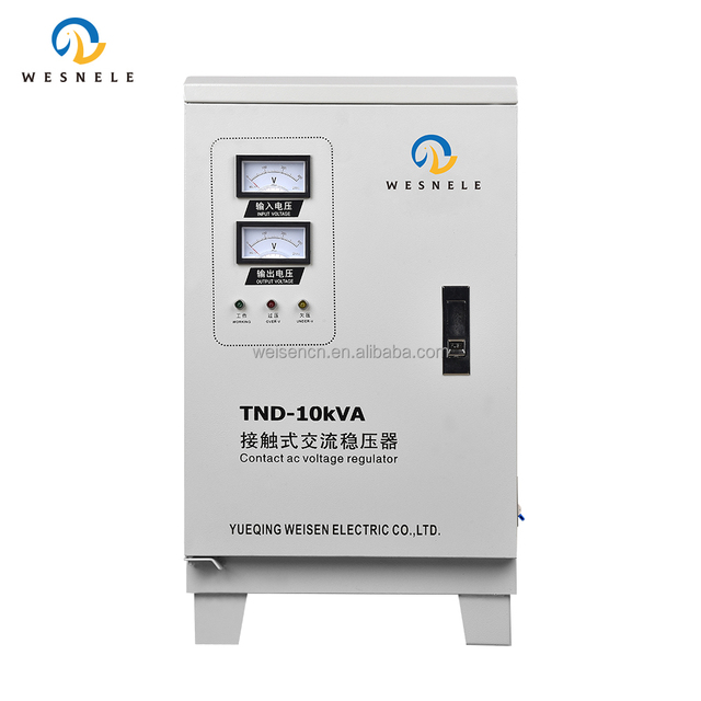 Voltage Stabilizer Model TND Single Phase Servo Motor Control Automatic Voltage Regulator SVC AC Copper