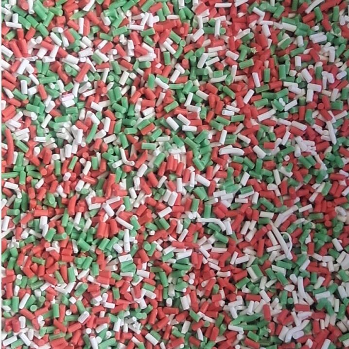 Polymer clay slices