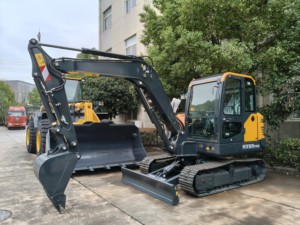 Excavadora de cadenas HX60PRO de alta calidad, miniexcavadora HX 60 PRO HX60G HX60S en stock - Product Image 2