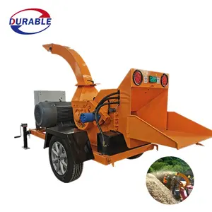 Large Capacity 3 Inch Wood Chippers For Trees Waste Crusher 6.5 Hp Chipper Shredder