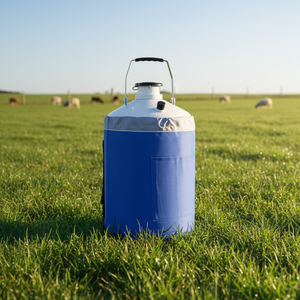 Портативные контейнеры для хранения замороженной жидкости для спермы крупного рогатого скота/коз от 2 до 10 л, криогенный бак для жидкого азота YDS, контейнер для хранения спермы животных - Product Image 2