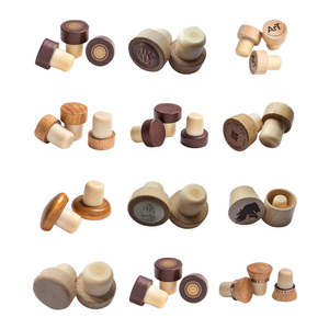<span class=keywords><strong>Bouchon</strong></span> de bouteille en liège <span class=keywords><strong>recyclable</strong></span>, personnalisable en couleur et en logo, anti-fuite, pour bouteilles de whisky, de rhum et de <span class=keywords><strong>vin</strong></span> - Product Image 2
