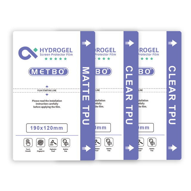 METBO Grade AAA Ultra-Thin TPU Hydrogel Screen Protector Film with Anti-Scratch & Anti-Oil Features for Honor Mobile Phones