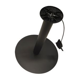 Ronde Basis Zwart <span class=keywords><strong>Gas</strong></span> Hijsen Gegoten Aluminium Kantoortafel - Product Image 2