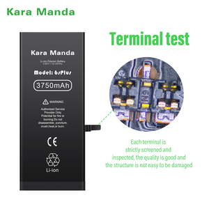 Kara Manda แบตเตอรี่โทรศัพท์ความจุสูงทดแทน3750มิลลิแอมป์ต่อชั่วโมงสำหรับ <span class=keywords><strong>iPhone</strong></span> <span class=keywords><strong>6S</strong></span> PLUS แบตเตอรี่โทรศัพท์ - Product Image 4