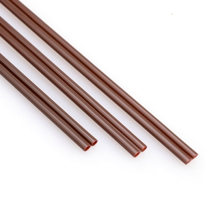 Pailles en papier biodégradables écologiques, diamètre intérieur 6 mm, longueur 210 mm, style minimaliste, pour fêtes, emballées individuellement - Product Image 2