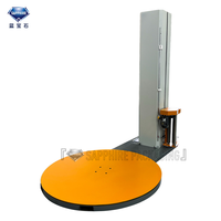 Machine d'emballage automatique électrique pour palettes, pour l'emballage sous film étirable de cartons et de marchandises, avec tension de film réglable, haute efficacité