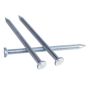 Fabricante de clavos de acero 45 #55 # vástago espiral galvanizado de grano Vertical para pared de ladrillo madera de hormigón-Clavos comunes cabeza de Brad - Product Image 4