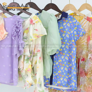 Chemise en soie pour femmes de qualité supérieure, d'occasion, de haute qualité, vêtements d'été d'occasion, lot de chemises pour femmes de la marque PUYI - Product Image 6